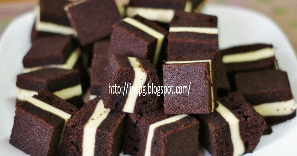 Resepi Kek Coklat Lapis Cream Cheese/Kek Lapis Kukus Cream 