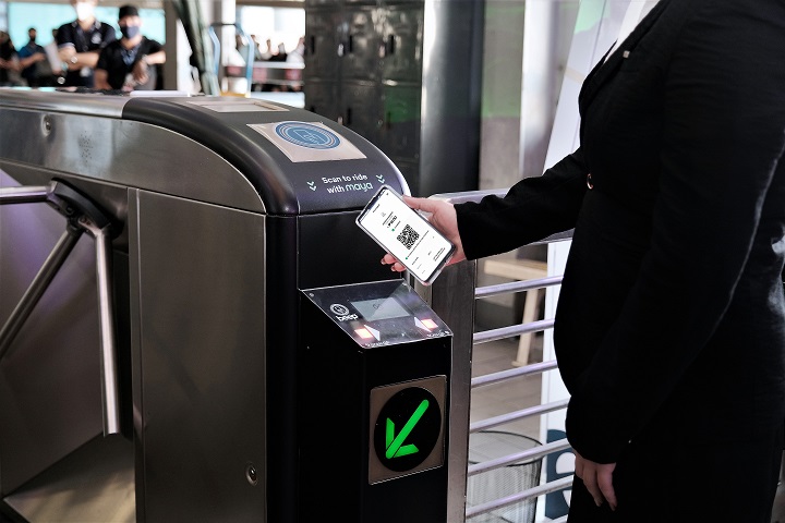Maya-LRT-1 QR Ticketing system