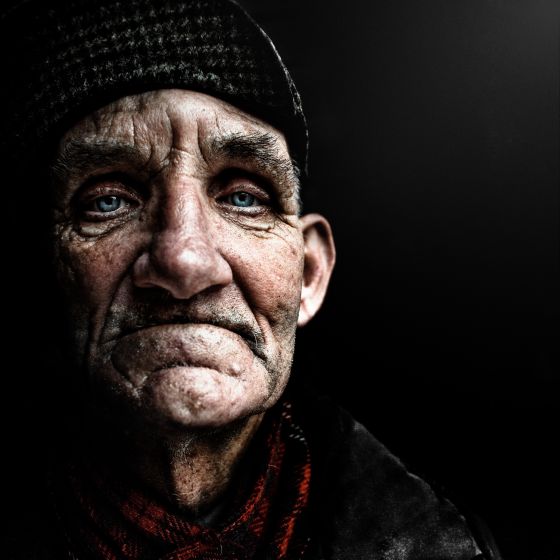 Lee Jeffries fotografias de mendigos