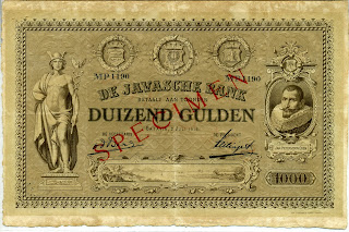 uang kertas jaman penjajahan Belanda seri JAVASCHE BANK uang kertas jaman penjajahan Belanda seri JAVASCHE BANK