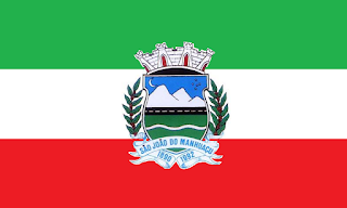 Bandeira de São João do Manhuaçu MG