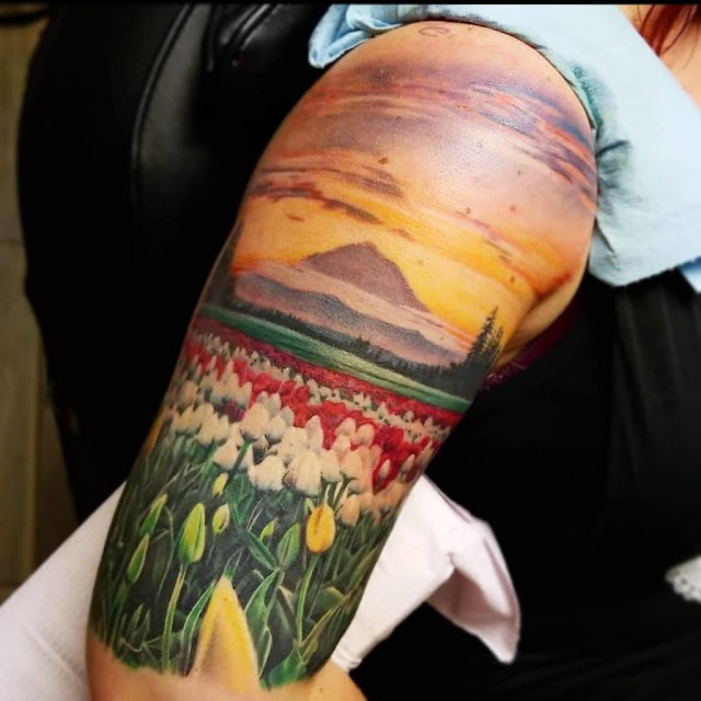 Tatuagens de Tulipa - 30 fotos e modelos