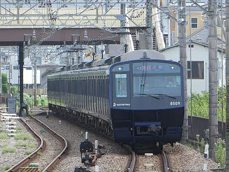 相模鉄道　急行　大和行き5　8000系NB