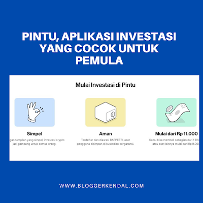 Pintu, Aplikasi Investasi yang Cocok untuk Pemula