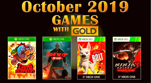 Check out the free Xbox Live Gold games for October 2019 