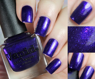 Vapid Lacquer Violet <3's Snowflakes