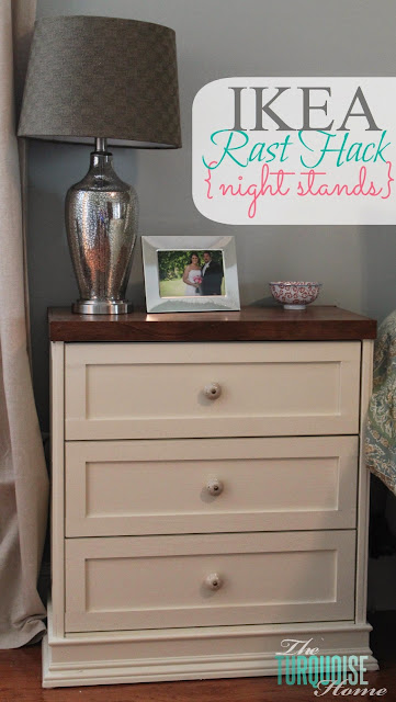 IKEA Rast Hack {new nightstands}