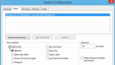 Start Windows in Safe mode