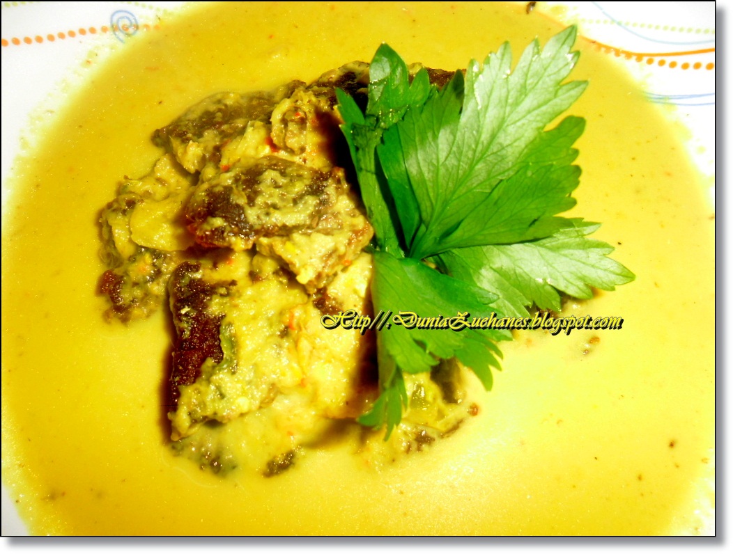 Garam KunYit.: Daging Salai Masak Lemak cili Api