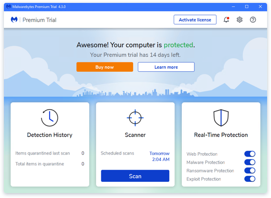 Escanear con Malwarebytes