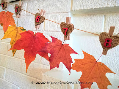 Autumn leaf bunting, fall leaves garland decorations, fall maple leaf garland, fall leaf decorating ideas,