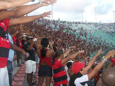 Foto: Torcida do Vitória no BAVI