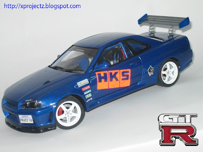 Nissan Skyline GTR R34 drift spec