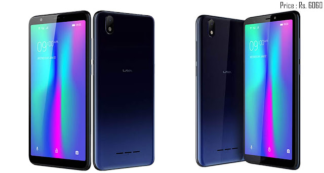 Features of LAVA Z62; ✔️6.0 Inch Full View Display with 480 by 960 Resolution ✔️Android 9.0 Pie ✔️3380mAh Battery ✔️Face Unlock ✔️2GB of RAM ✔️USB OTG ✔️Midnight Blue and Space Blue colours ✔️Weight 182.8 grams ✔️Handset measures 157.4 * 76.9 * 8.95 mm and more.