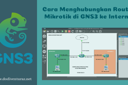 Tutorial Cara Menghubungkan Router Mikrotik Di Gns3 Ke Internet Dengan Interface Tap (Linux)