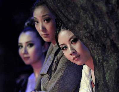 Chinese Fashion Week on During China Fashion Week In Beijing  Monday  March 29  2010