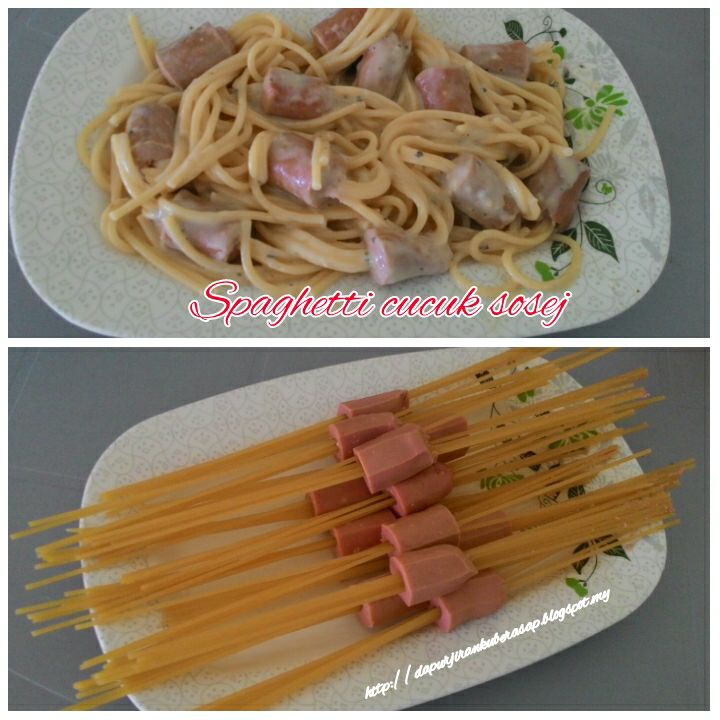 Resepi Spaghetti Carbonara Yang Mudah - Di Sarangan