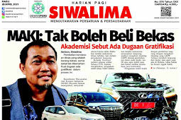 Surat Kabar Harian Siwalima Siap Hadapi Laporan Murad Ismail Terkait Mobil Dinas
