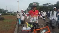 Inilah Pak Aep Yang Gowes Sepeda Bandung - Jakarta Untuk Hadiri Reuni 212