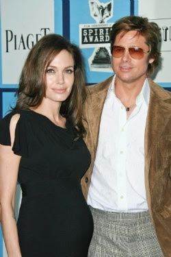 Angelina Jolie Shows Off Baby Bump