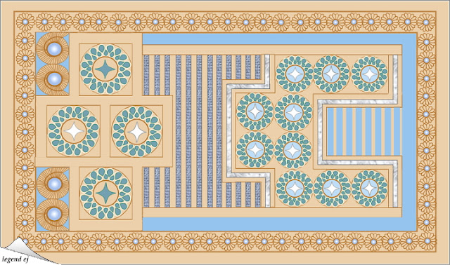 ミノア文明・クノッソス宮殿遺跡・「ロイヤル・ゲーム盤」 Minoan Royal Game Board, Knossos Palace／©legend ej