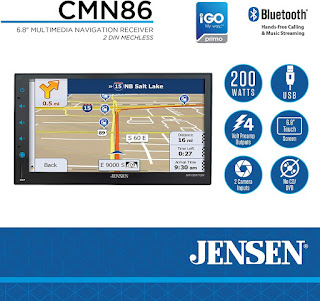 Jensen CMN86 6.8 inch LED Multimedia Car Stereo
