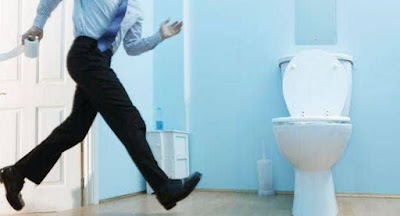 Are they making another pit stop to urinate? But diseases can infect you!