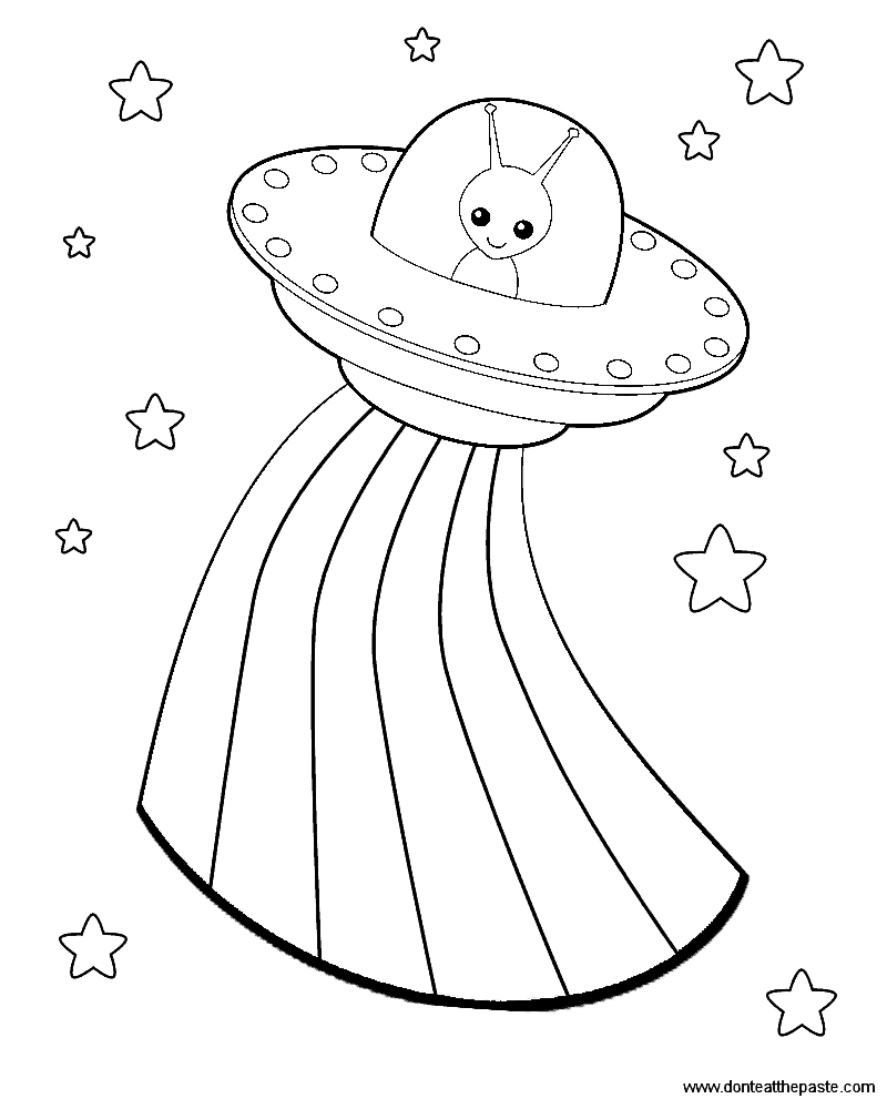 Don\u002639;t Eat the Paste: AliensBox, coloring page, and a blank template