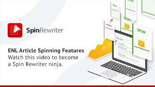 Try spin rewriter tool online for free