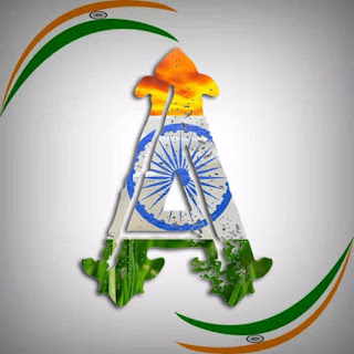 A Name Tiranga image India Flag A Letter Wallpaper