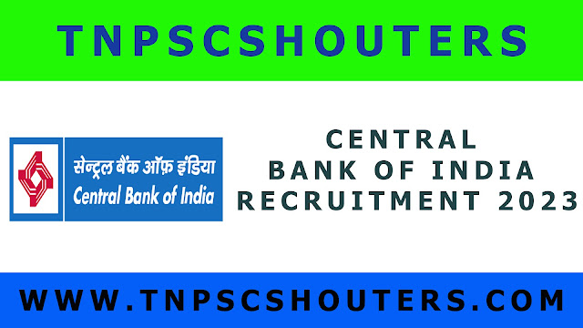 Central Bank of India வங்கியில் BC Supervisor வேலைவாய்ப்பு / CENTRAL BANK OF INDIA RECRUITMENT 2023