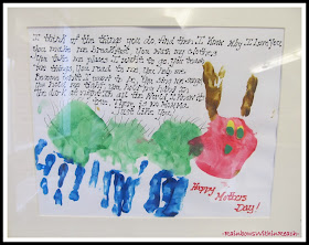 photo of: Eric Carle-like Painted Handprints for Mother's Day via Eric Carle RoundUP at RainbowsWithinReach