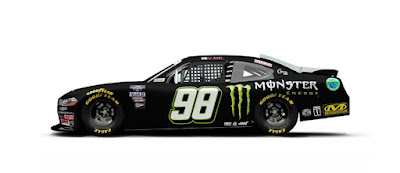 Riley Herbst will drive the No. 98 Monster Energy Ford.