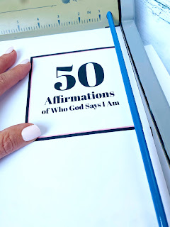 50 Christian Affirmations Gift Idea @michellepaigeblogs.com