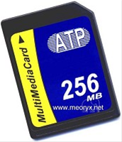 Flash Memory - 256MB MMC MultiMedia Flash Card