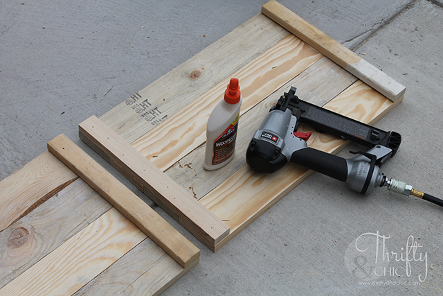 DIY Hidden printer storage in a cabinet! Make it whatever size you need to fit your space.