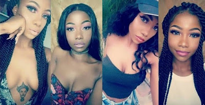 Nigerian Lady Who Tattooed OBO On Her Chest Blasts Critics As Davido Follows Her On IG.