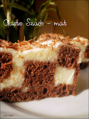  Ciasto szachownica "szach- mat"