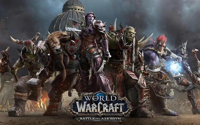  Free World of Warcraft Battle for Azeroth Horde wallpaper. Click on the image above to download for HD, Widescreen, Ultra HD desktop monitors, Android, Apple iPhone mobiles, tablets.