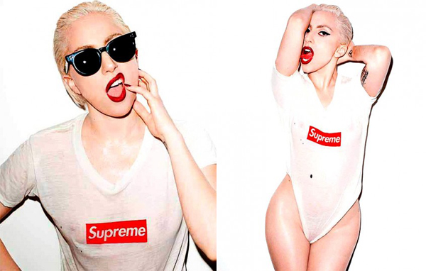 Lady Gaga by Terry Richardson for Supreme