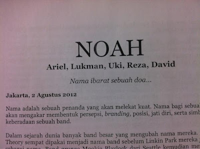 Makna Arti Noah Band