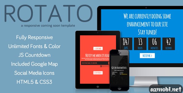 Rotato - Responsive Under Construction