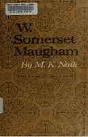 W. Somerset Maugham - M.K. Naik