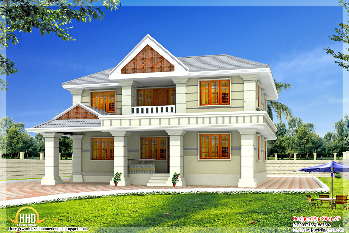 Awesome 5 bedroom villa  2630 sq ft Kerala home  design 