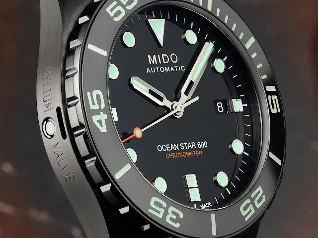 Mido Ocean Star 600 Chronometer Black DLC Special Edition