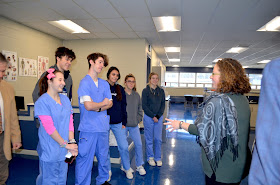 Senator Rausch also spoke with students in the Practical Nursing Programs
