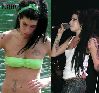 amy winehouse before and after 