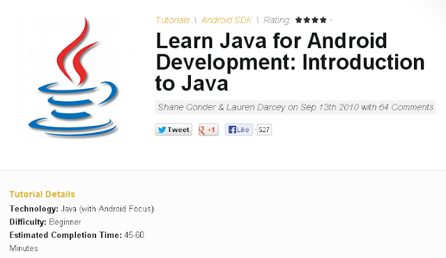 learn java for android