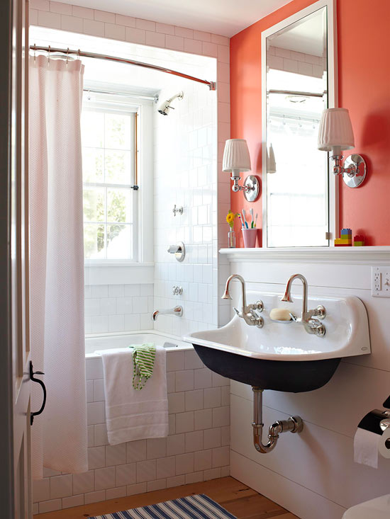 Colorful Bathrooms  2013 Decorating  Ideas  Color  Schemes  