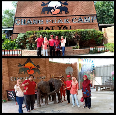 Elephant camp in Hatyai